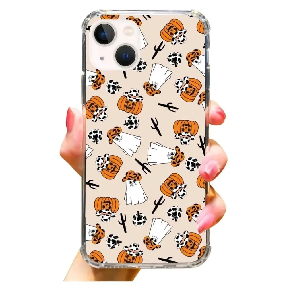 Hippie Halloween Pumpkin Phone Case Cover for Iphone 14
